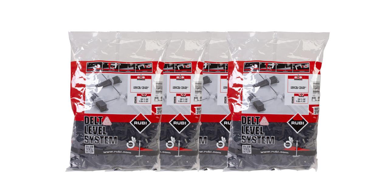 Bride 3-12mm ép. 2 mm RUBI delta level 2400 unités - 2856
