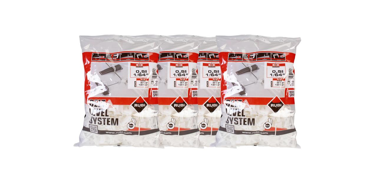 Bride 3-12 mm ép. 0,5 mm 2400 pièces RUBI DELTA LEVEL SYSTEM - 3932