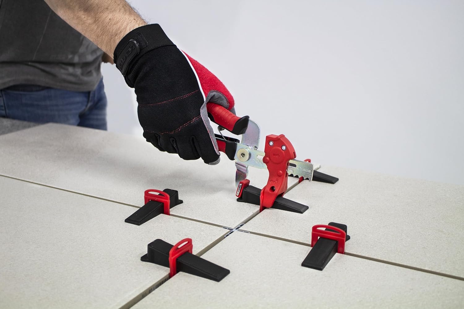 Cales DELTA LEVEL SYSTEM - Lot de 100 - RUBI - 3952