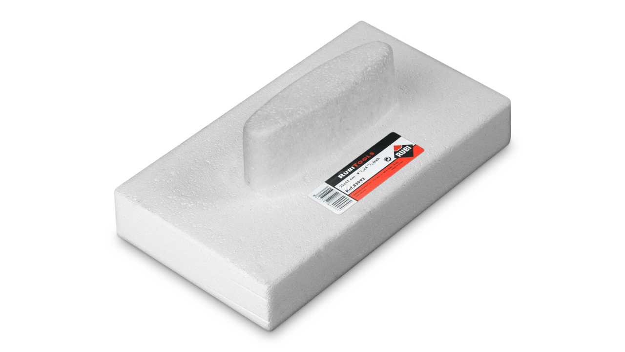 Taloche porex rectangulaire 24x14 cm. RUBI - 83992