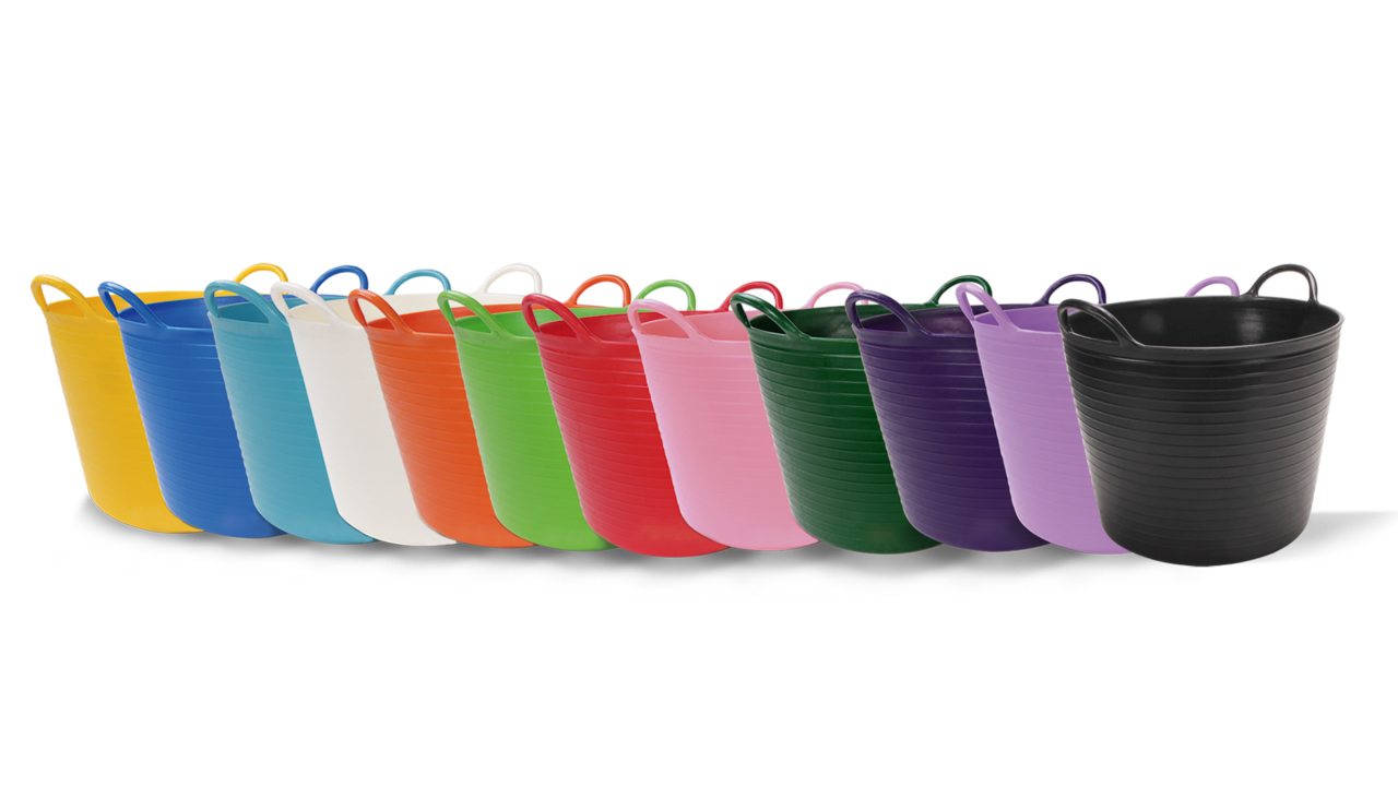 Auge en plastique noir numéro 1 (25 litres) RUBI - 88771