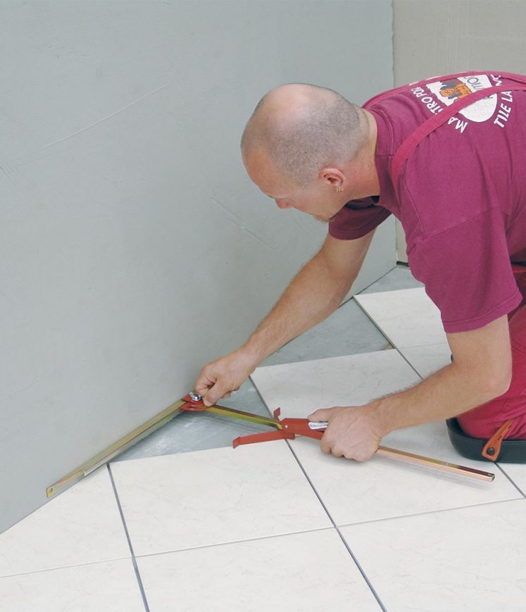 Calibre pour Mesure Précise 40 cm - Spécial Pose en Diagonale - RAIMONDI - 11123