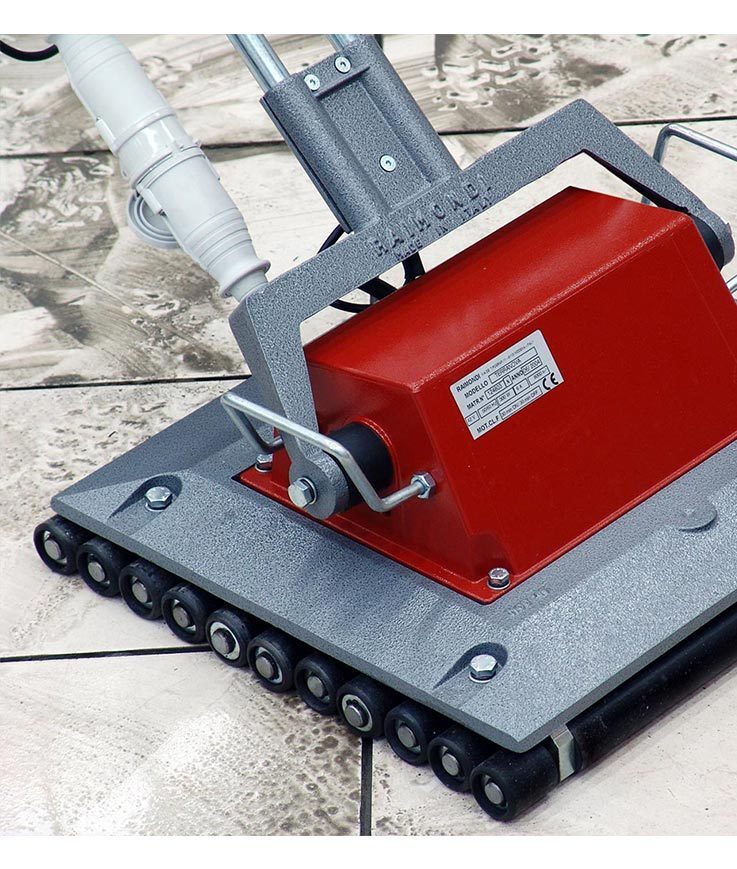 Batte à rouleaux Terranova 3V pour pose de carreaux sur chape - RAIMONDI - 12057_M