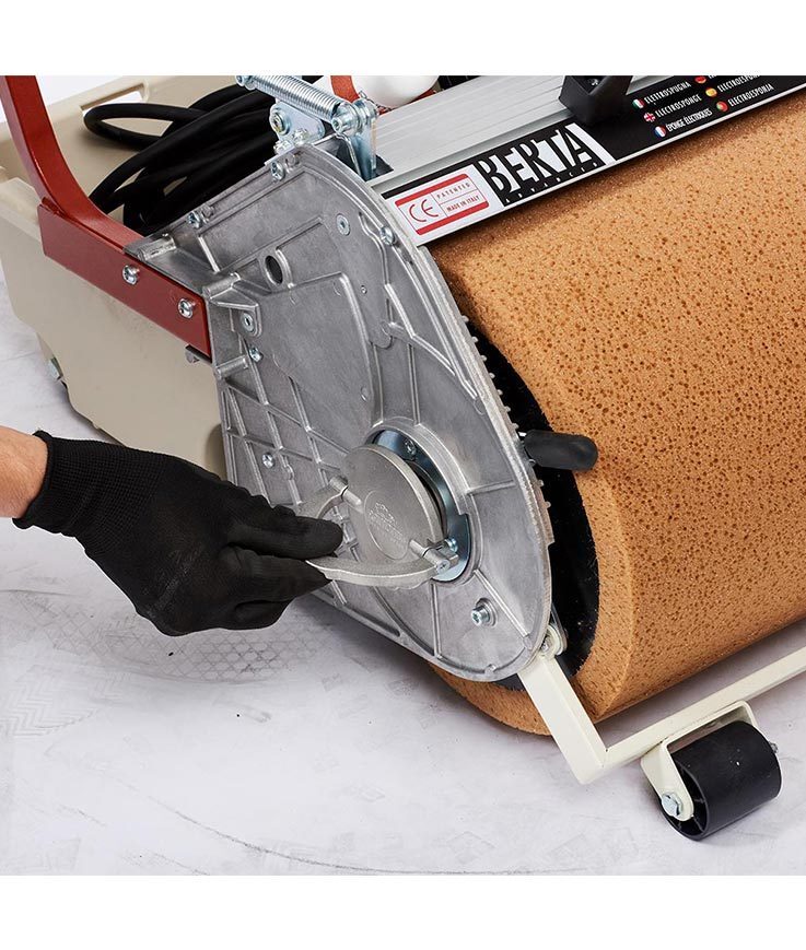 Nettoyeur Éponge Électrique Berta Tout Terrain pour Surfaces Céramiques et Pierres Naturelles - RAIMONDI - 12090BTT