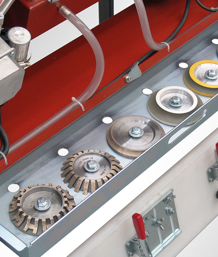 Machine de Façonnage Grès Cérame/Marbre/Granit 120 cm - BI-BullDog SANS Fraise - RAIMONDI - 12098_M