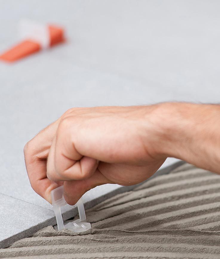 Bases 3D RLS Joint 1.5mm pour Carrelage - Sachet de 500 - RAIMONDI - 15260