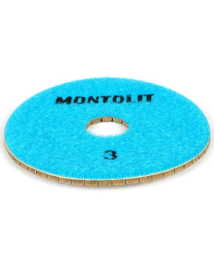Kit de 3 Pads Diamantés Flexibles en Résine pour Meulage et Polissage - RAIMONDI - 22127