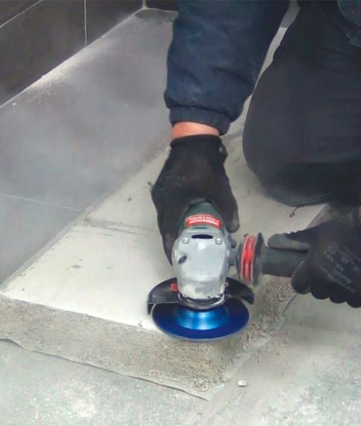 PLATEAU MONDRILLO X PONCAGE COLLE ET RESINE EPOXY ∅125 - RAIMONDI - 22264