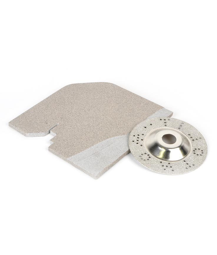 Disque diamant découpe/ponçage grains fins 125mm porcelaine/céramique/marbre - RAIMONDI - 22983