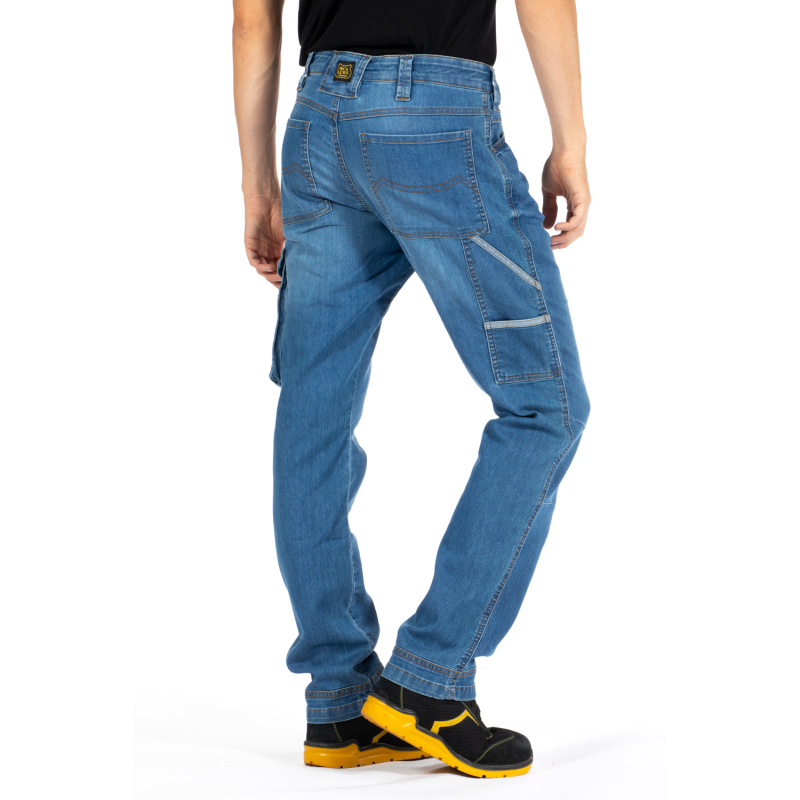 Jeans de travail stretch coupe confort JOBL brossé - RICA LEWIS 