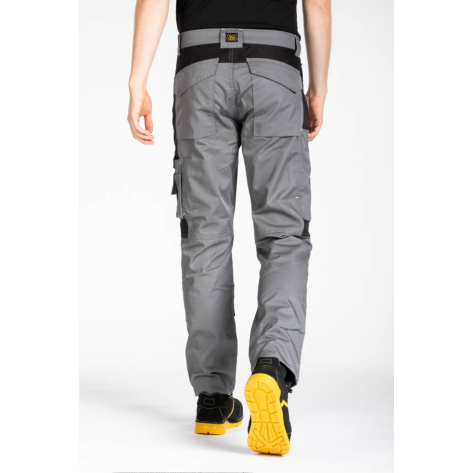 Pantalon de travail coupe droite MOBILOS gris - RICA LEWIS 