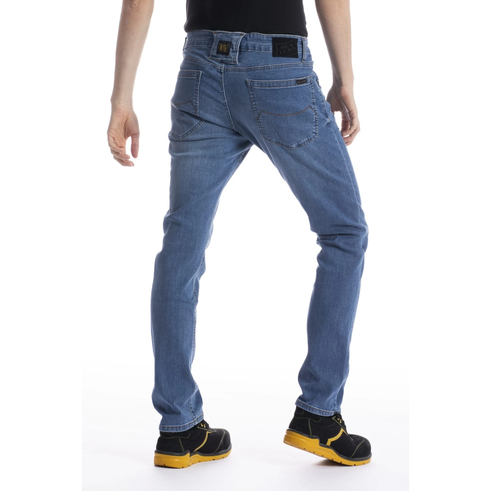 Jeans de travail coupe droite ajustée denim stretch WORK1 - RICA LEWIS 