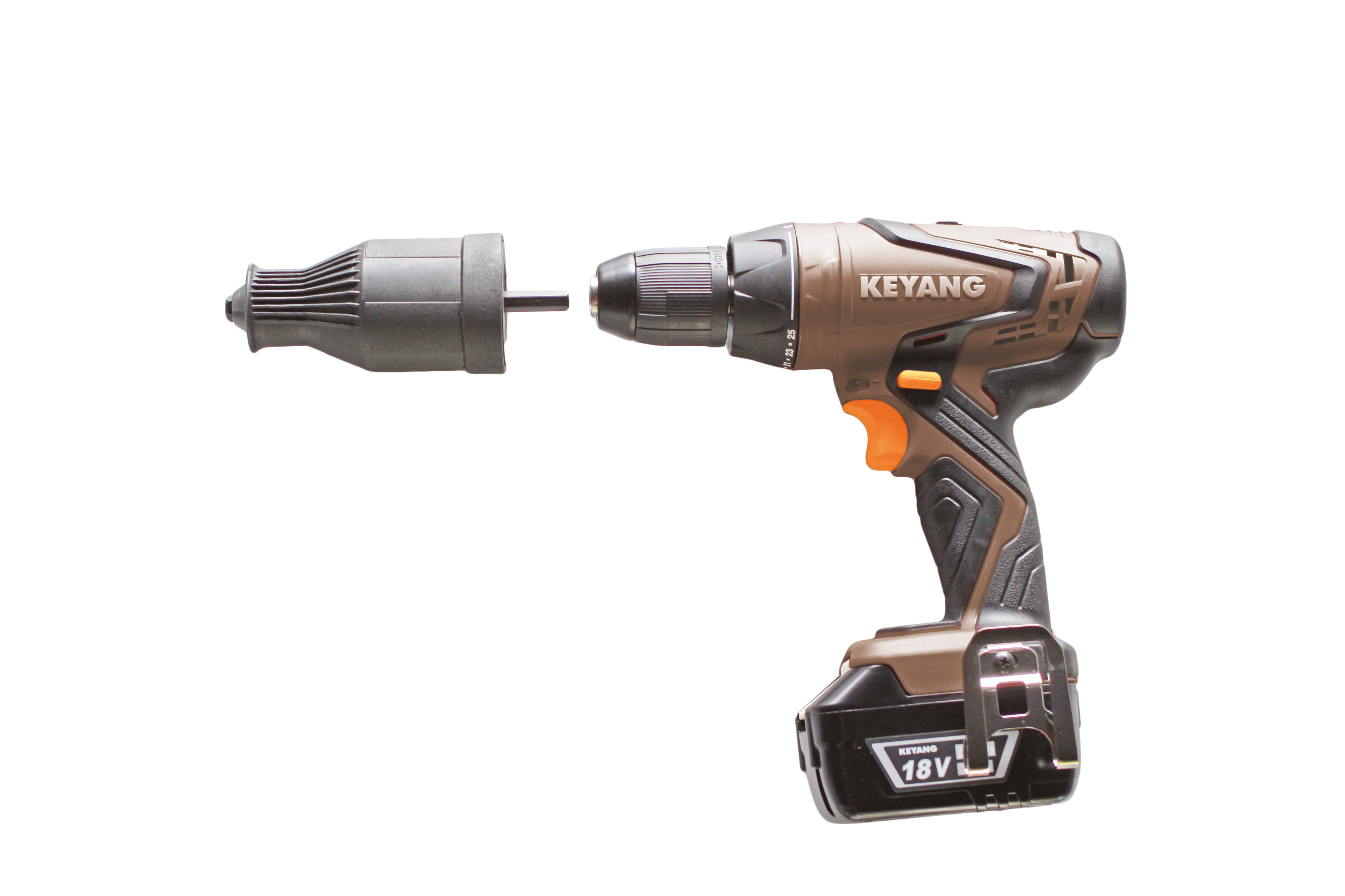 Adaptateur riveteur Ø3,0 à 5,0mm pour visseuse - SCELL-IT - RIVEDRILL