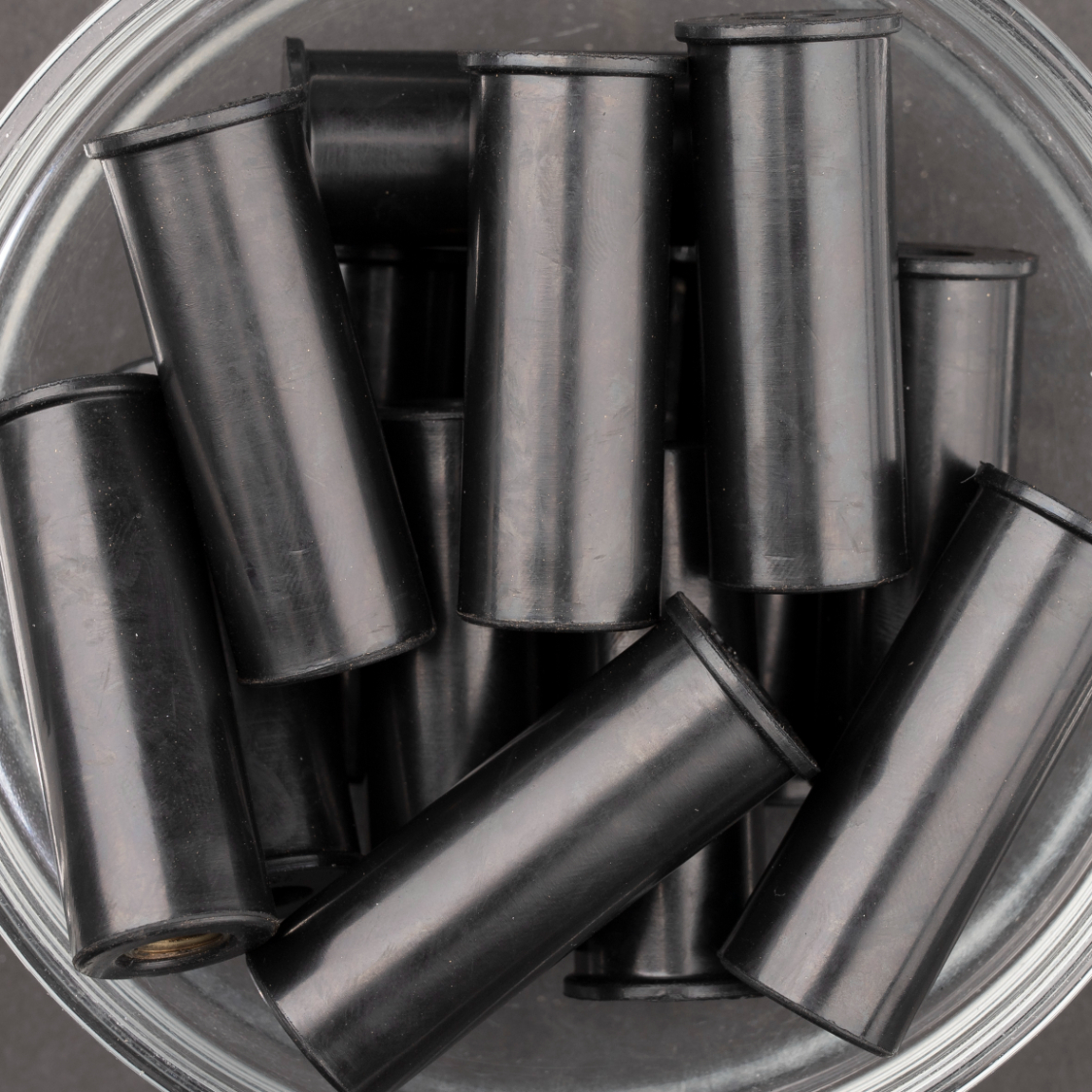 20 écrous EPDM avec insert laiton à tête plate à M8x50mm - SCELL-IT - RN0850