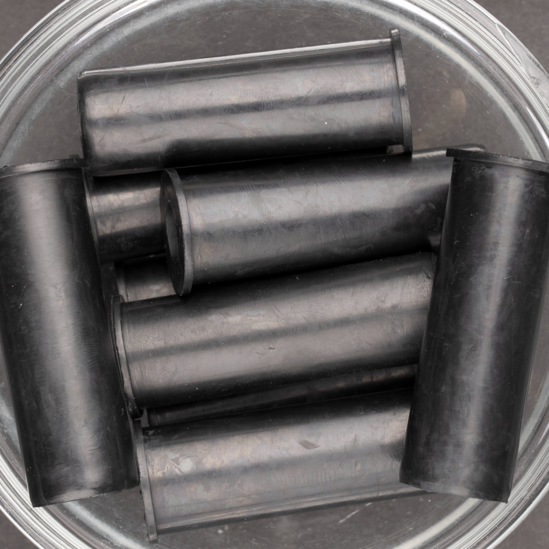 10 écrous EPDM avec insert laiton à tête plate à M10x55mm - SCELL-IT - RN1055