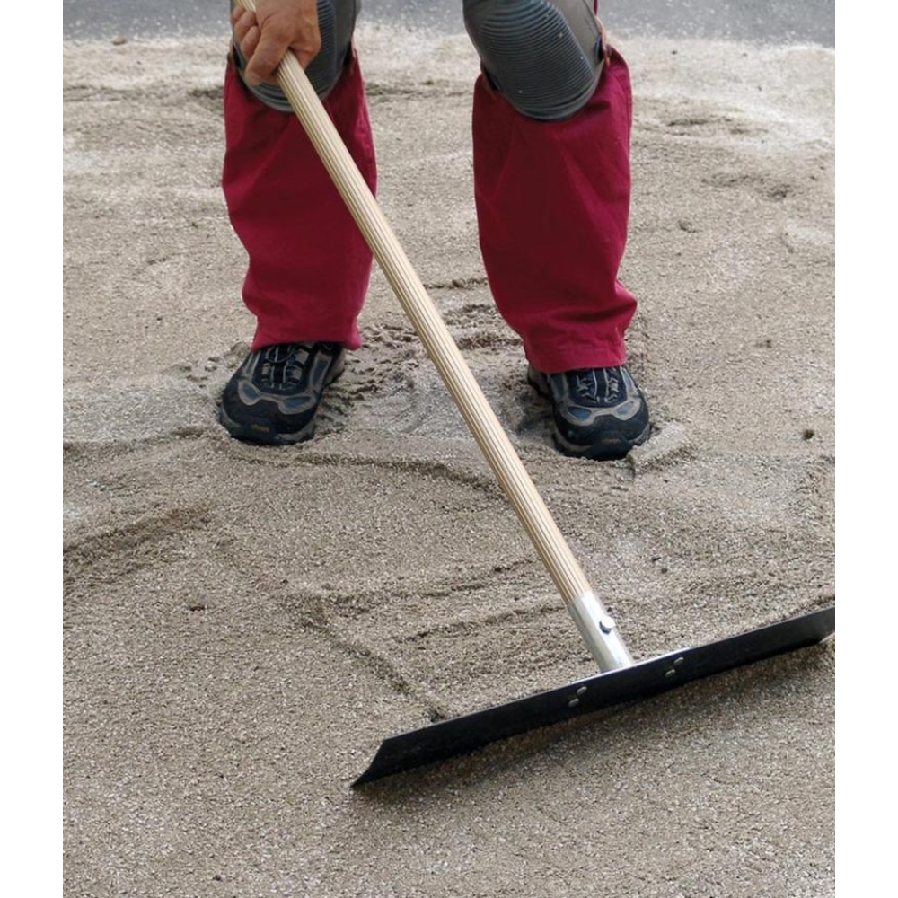 Râteau Béton Sans Manche - Acier Trempé pour Mélanges Chape et Ciment - RAIMONDI - 11134