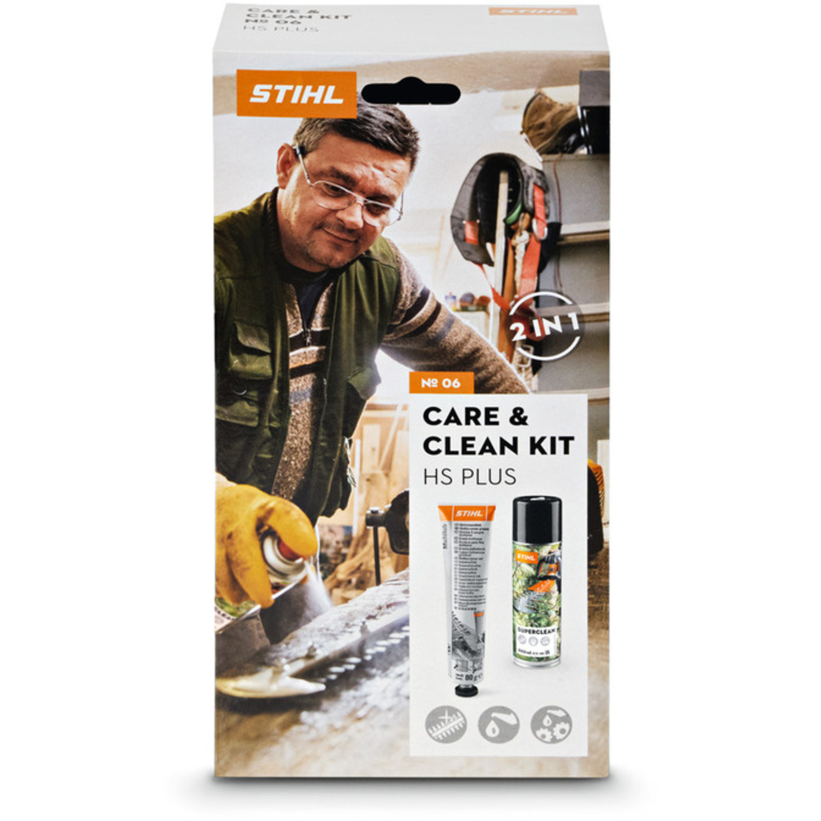 Kit taille-haies Care & Clean PLUS STIHL - 07825168604