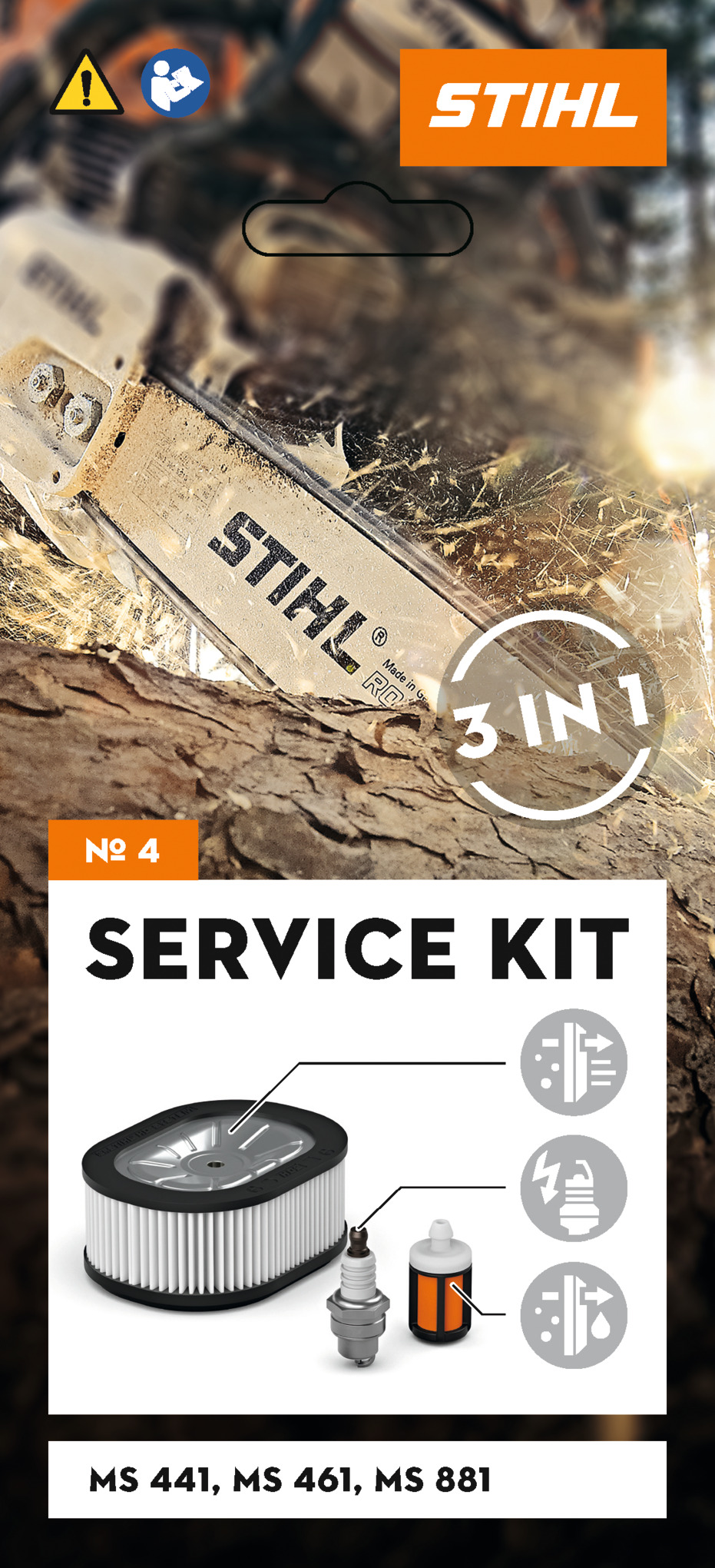 Service Kit MS 881 130137 - STIHL - 11240074102
