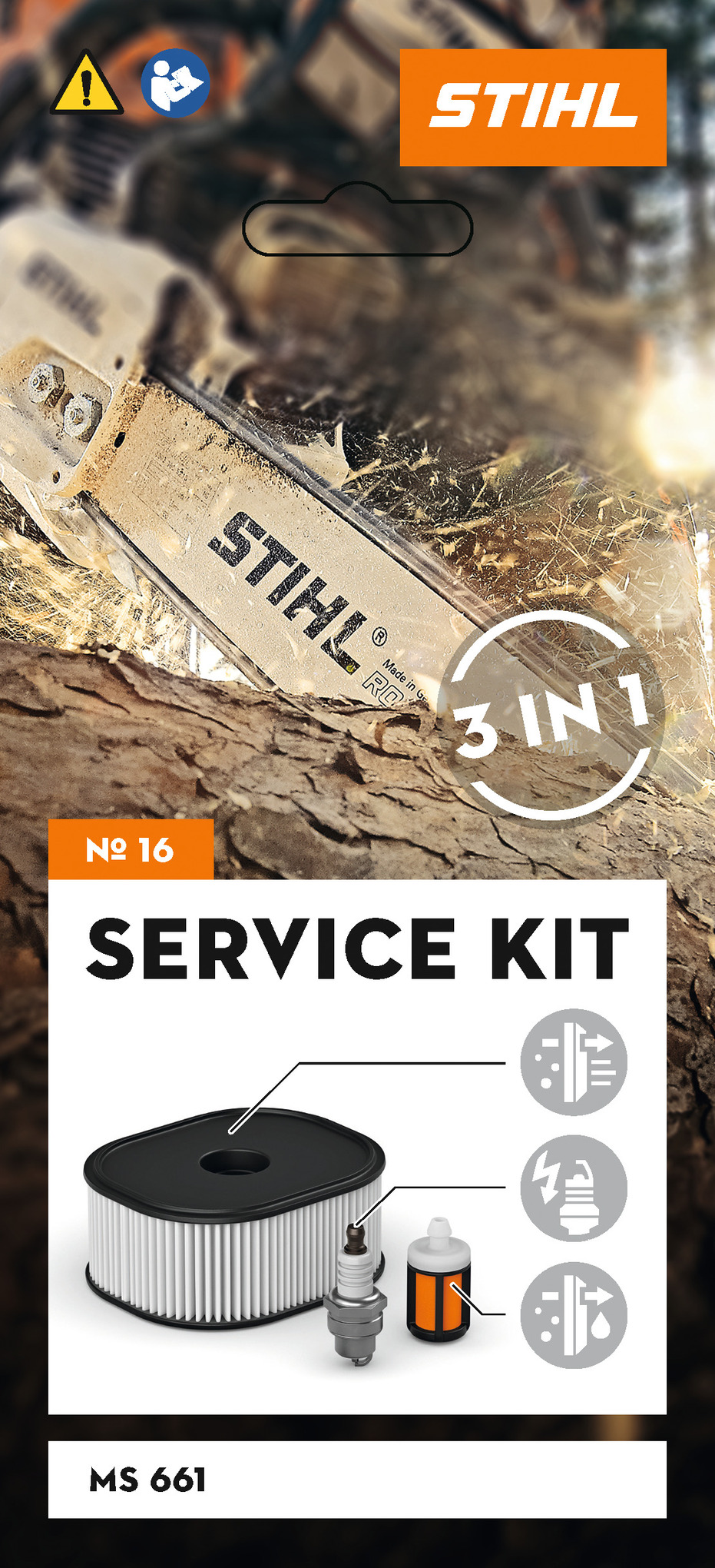 Service Kit MS 661 129936 - STIHL - 11440074101