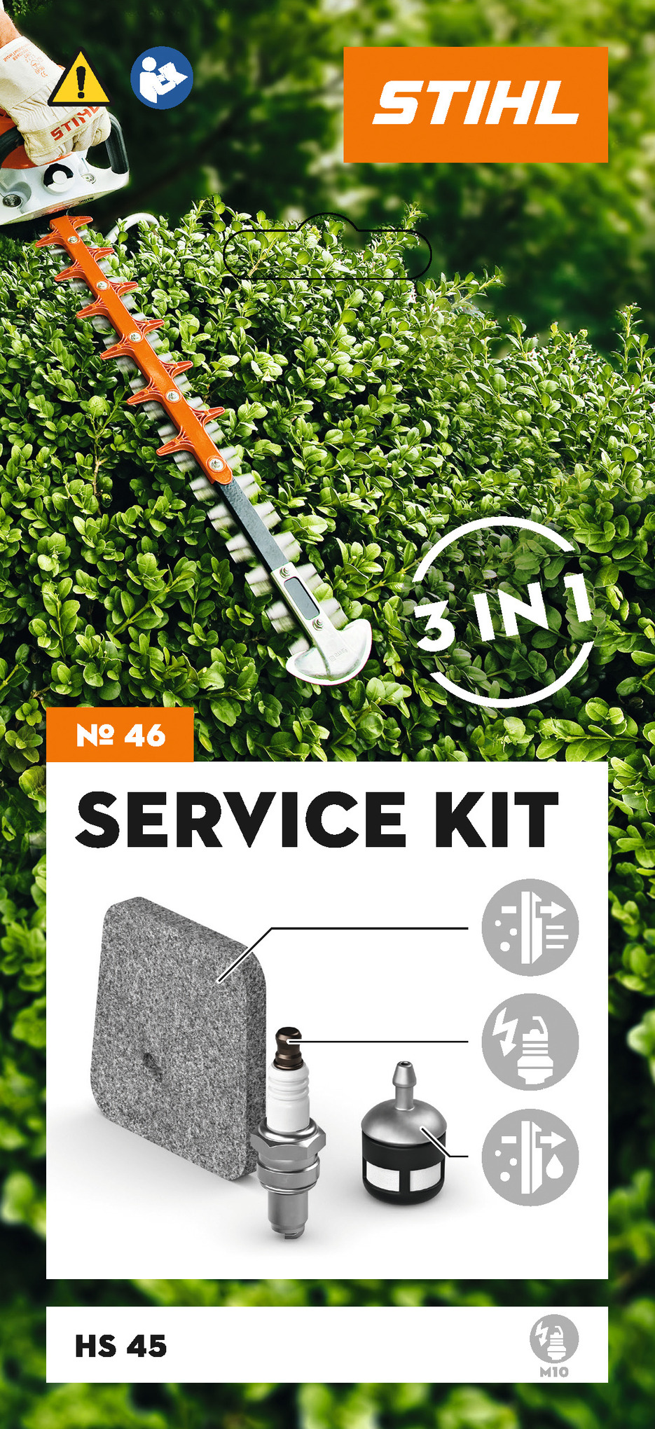 Service Kit HS 45 140908 - STIHL - 41400074102