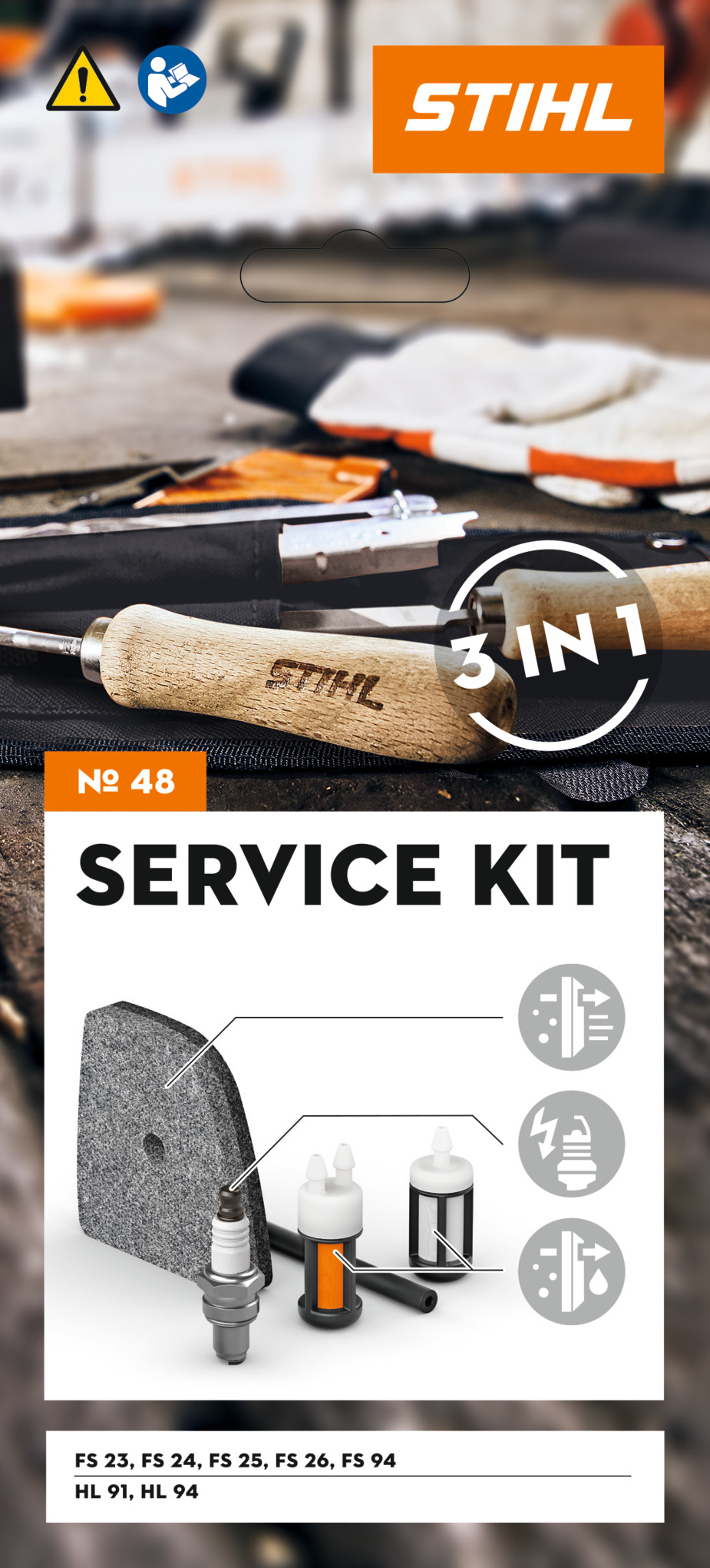 Service Kit FS 94 HL 91 HL 94 147235 - STIHL - 41490074102