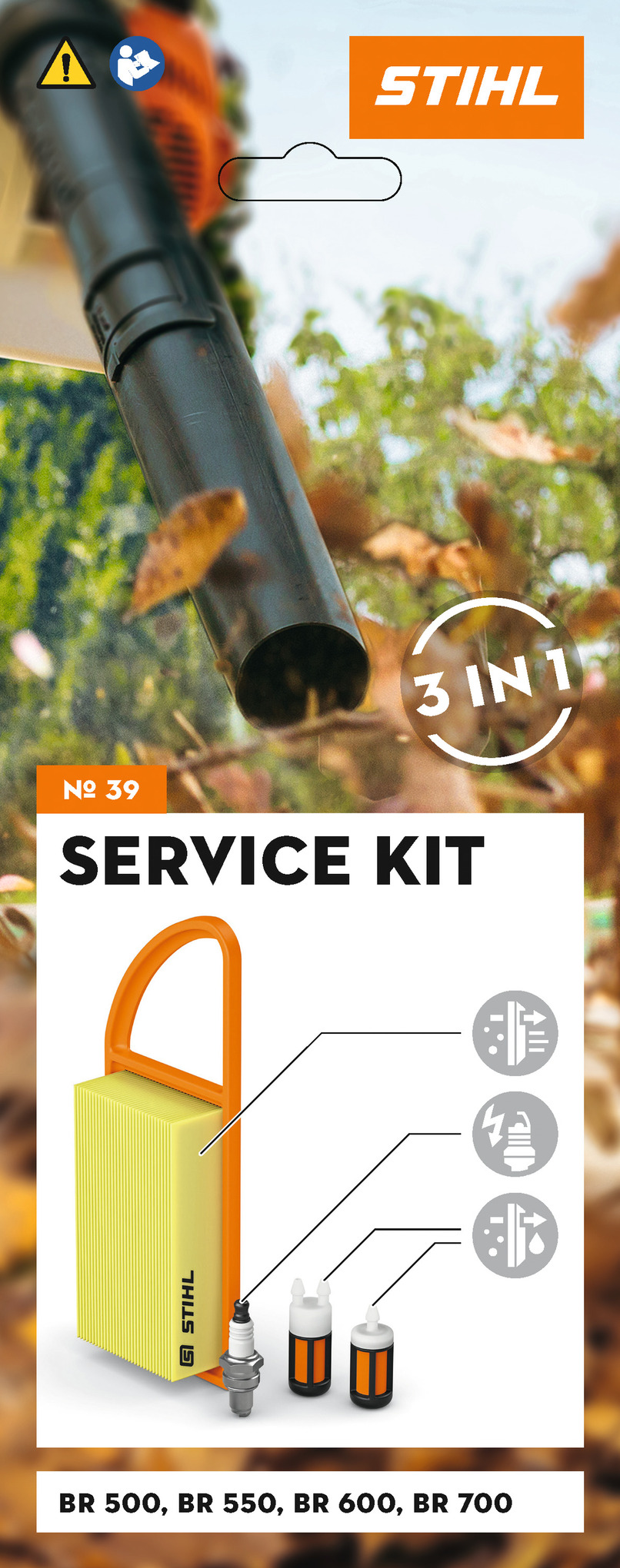 Service Kit BR 500 550 600 700 130040 - STIHL - 42820074100
