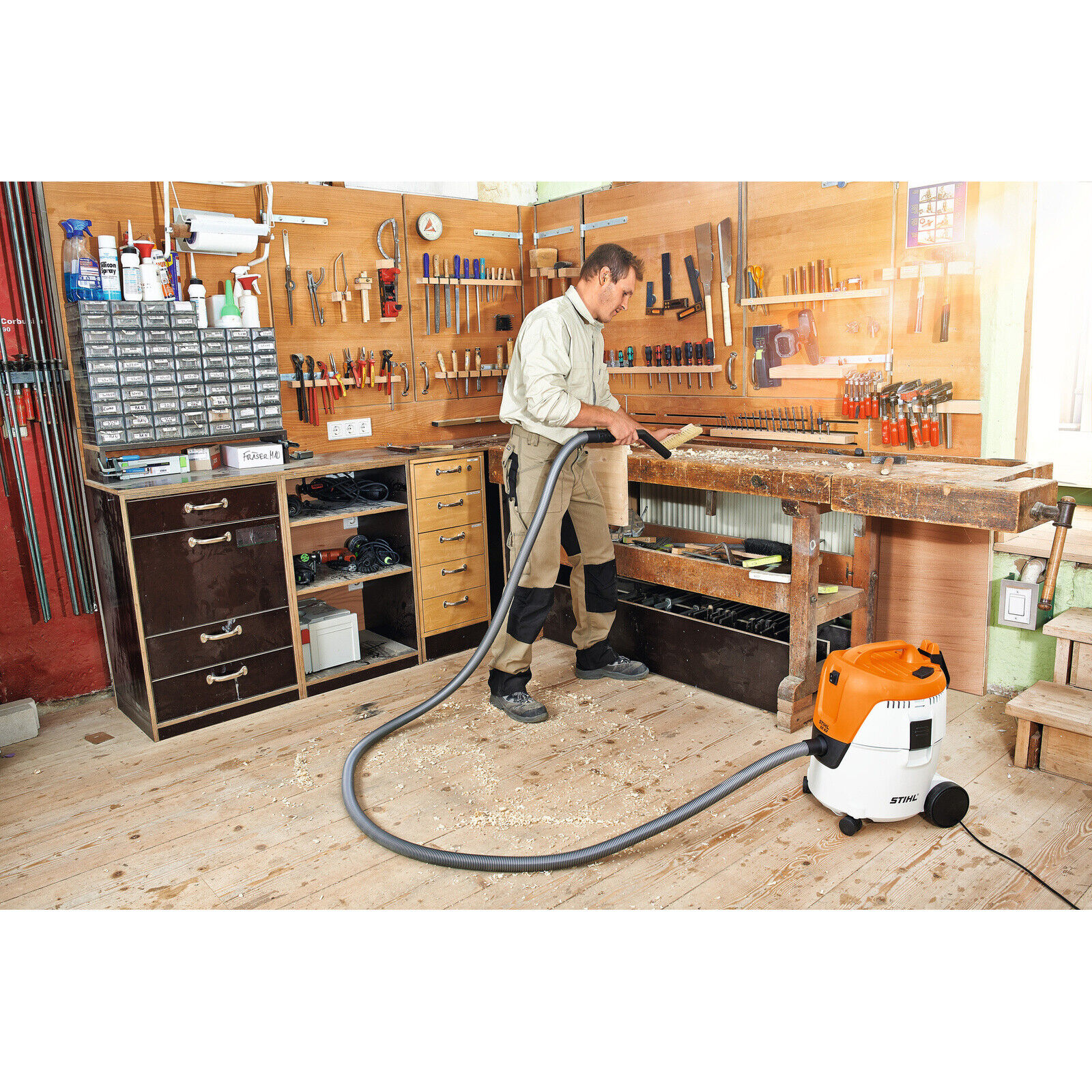 Aspirateur eau et poussières électrique SE 62 STIHL - 47840124400