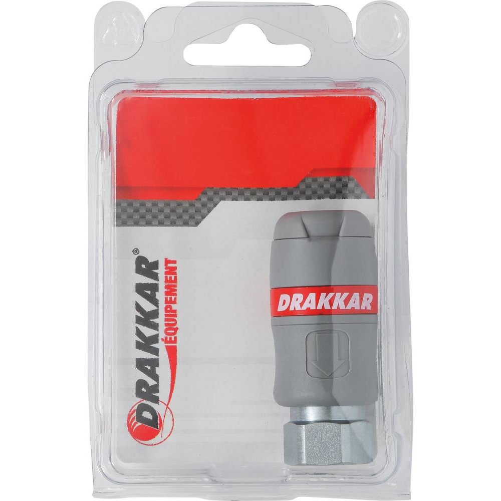 Raccord rapide femelle passage d'air 6mm filetage femelle 3/8