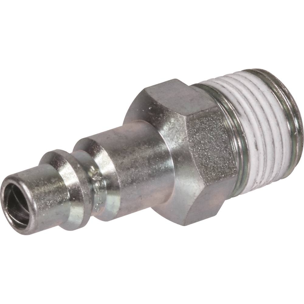 Raccord rapide mâle passage d'air 8mm filetage mâle 1/2