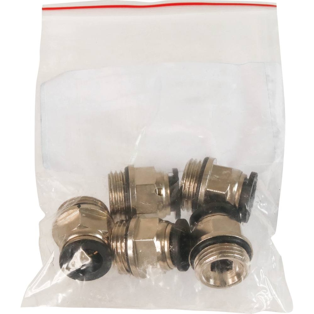 Raccord instantané métallique droit mâle cylindrique 1/2