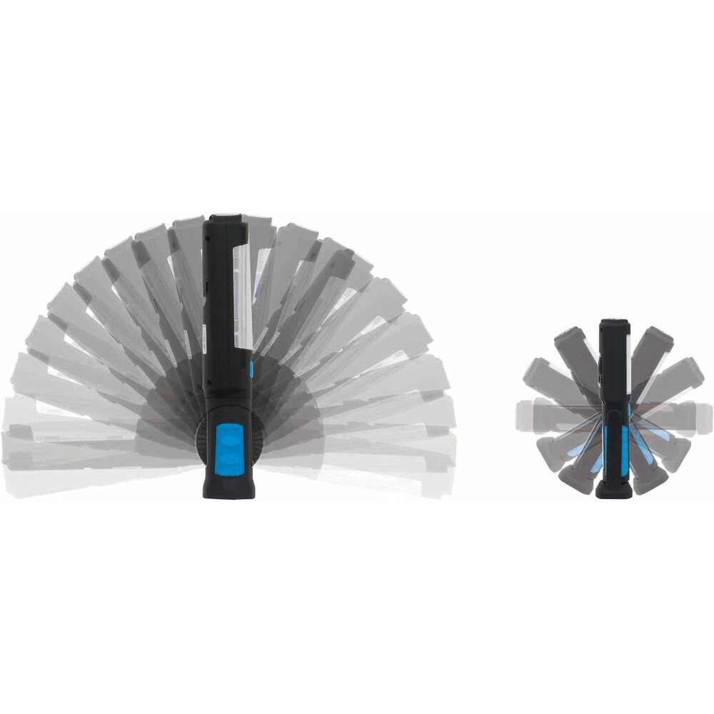 Baladeuses LED 280 lumens+180 lumens articulées rechargeables - de 2 pcs STILKER - 02164