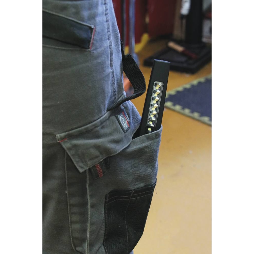 Baladeuse d'atelier LED 400 lumens rechargeable DRAKKAR - 02228