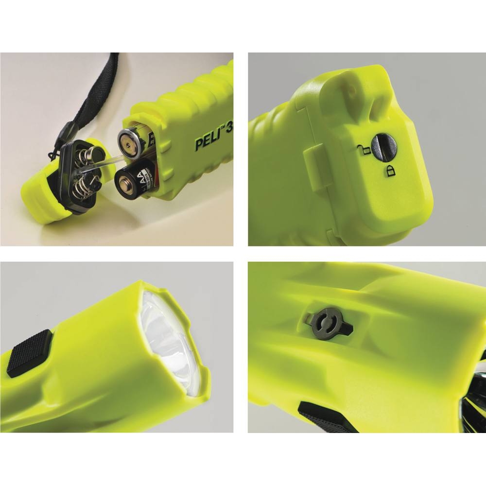 Lampe torche LED 138 lumens à piles ATEX zone 0 PELI - 02260
