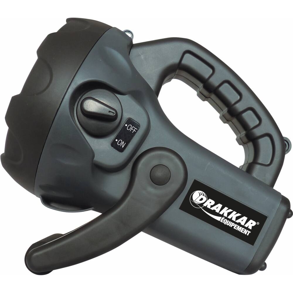 Lampe torche LED 800 lumens longue portée rechargeable DRAKKAR - 02268