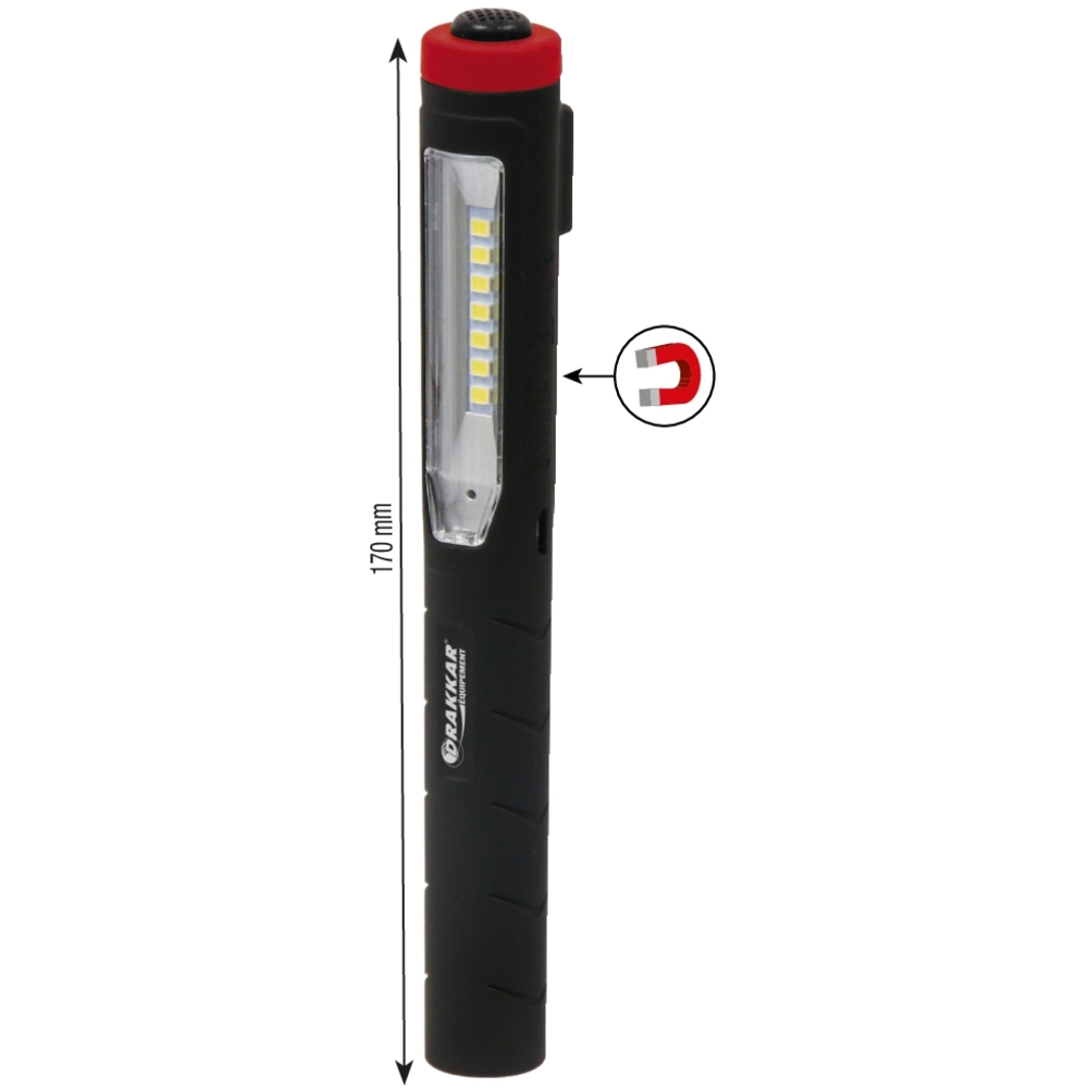 Lampe stylo LED 120 lumens rechargeable DRAKKAR - 02310