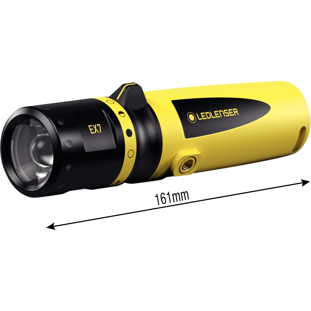 Lampe torche LED 200 lumens à piles ATEX zone 0 LEDLENSER - 02323