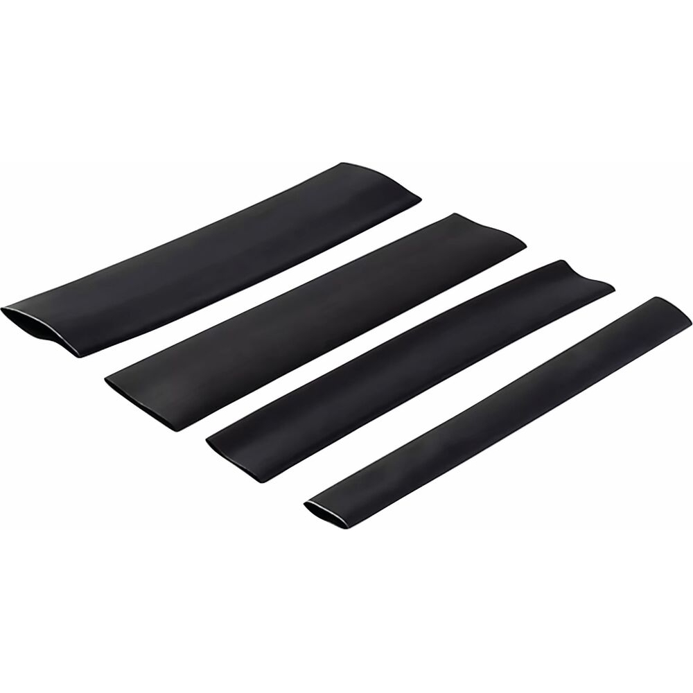 Gaine thermorétractable 100mm 2:1 noire - Coffret de 100 pcs SODELEC - 02781