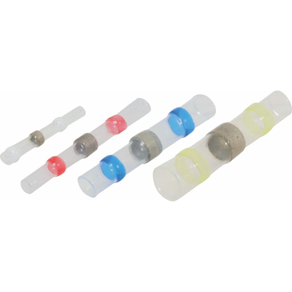 Cosse jonction bout à bout isolée thermorétractable - coffret de 100 pcs STILKER - 02789