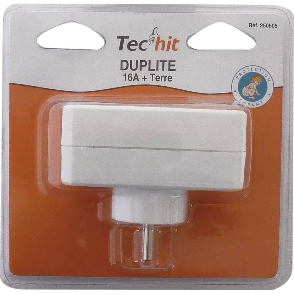 Fiche biplite 2P+T 230V SODELEC - 03243