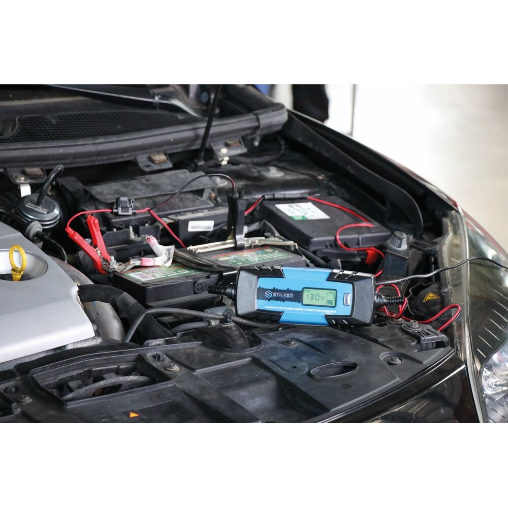 Chargeur électronique automatique 6/12V 4A 60W STILKER - 04021