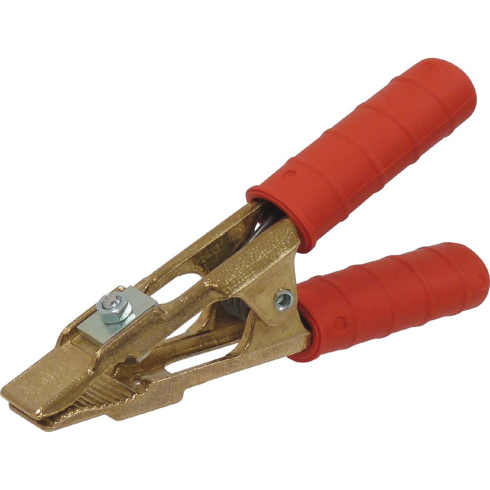 Pince laiton mors plat rouge 250A 143mm DRAKKAR - 04355
