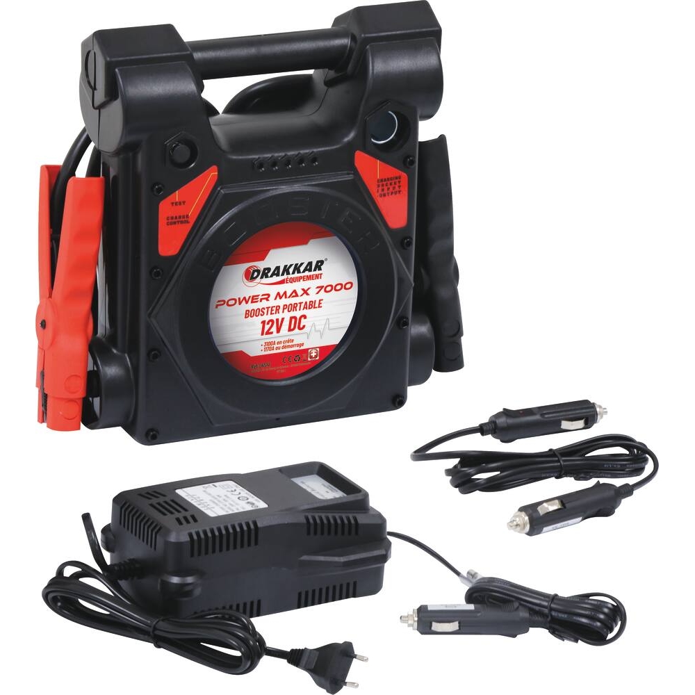 Booster 12V 3100A batterie 23Ah DRAKKAR - 04512