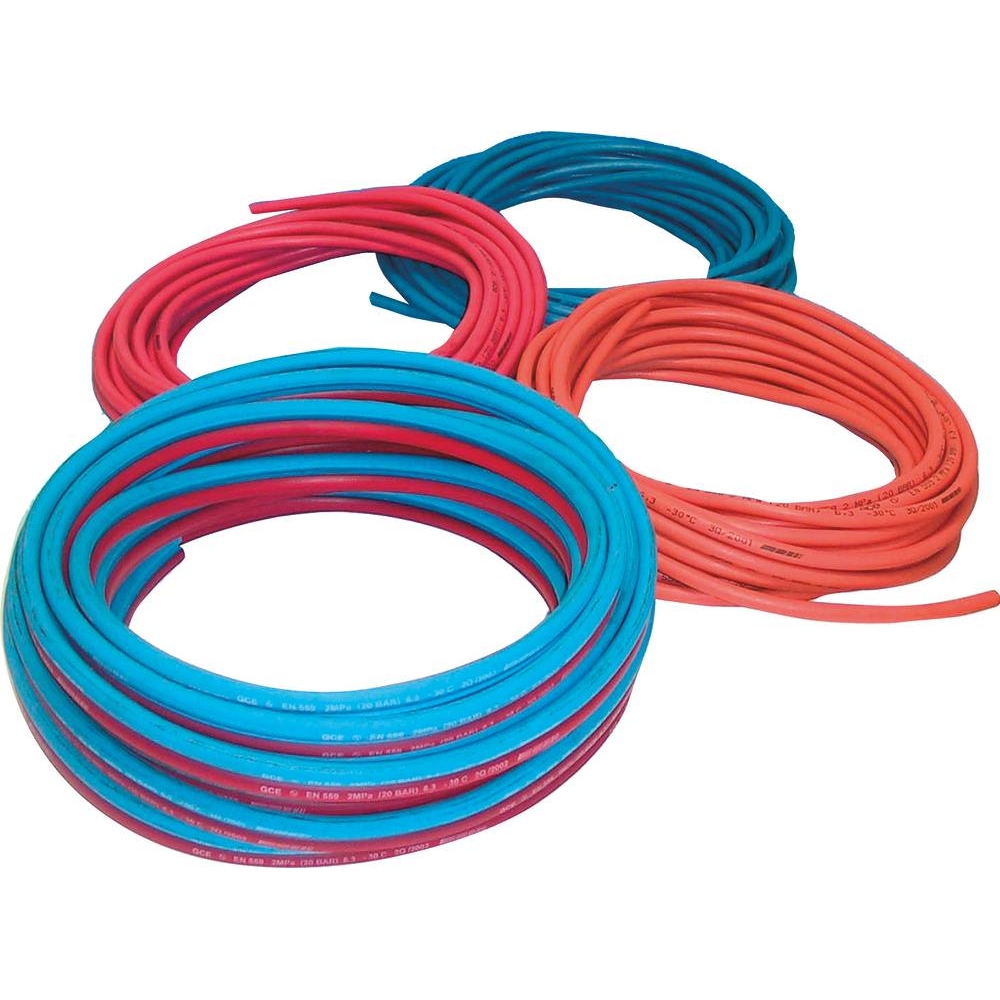 Tuyau oxygène 6,3x12mm - couronne de 20m GCE CHARLEDAVE - 05737