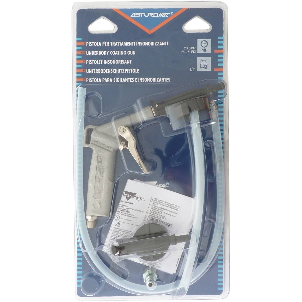 Pistolet pneumatique pour insonorisant tête PVC WALMEC - 06360