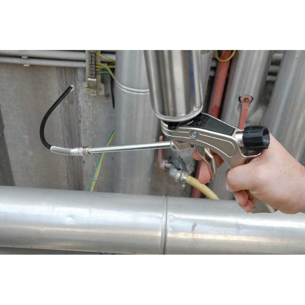Pistolet pneumatique pour insonorisant avec adaptateur universel et poignée en aluminium ANI - 06387