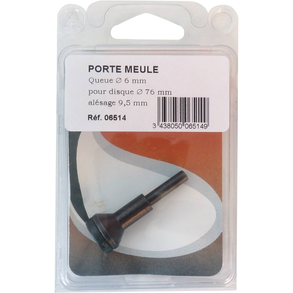 Porte-meule sur tige 6mm - DRAKKAR - 06514