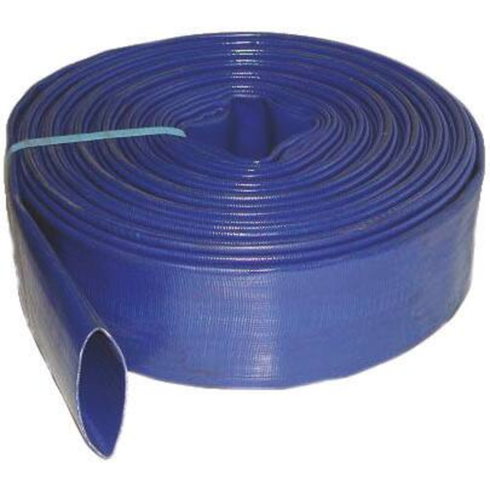 Tuyau enroulable à plat en PVC plastifié 51mm 50m FITT - 06534