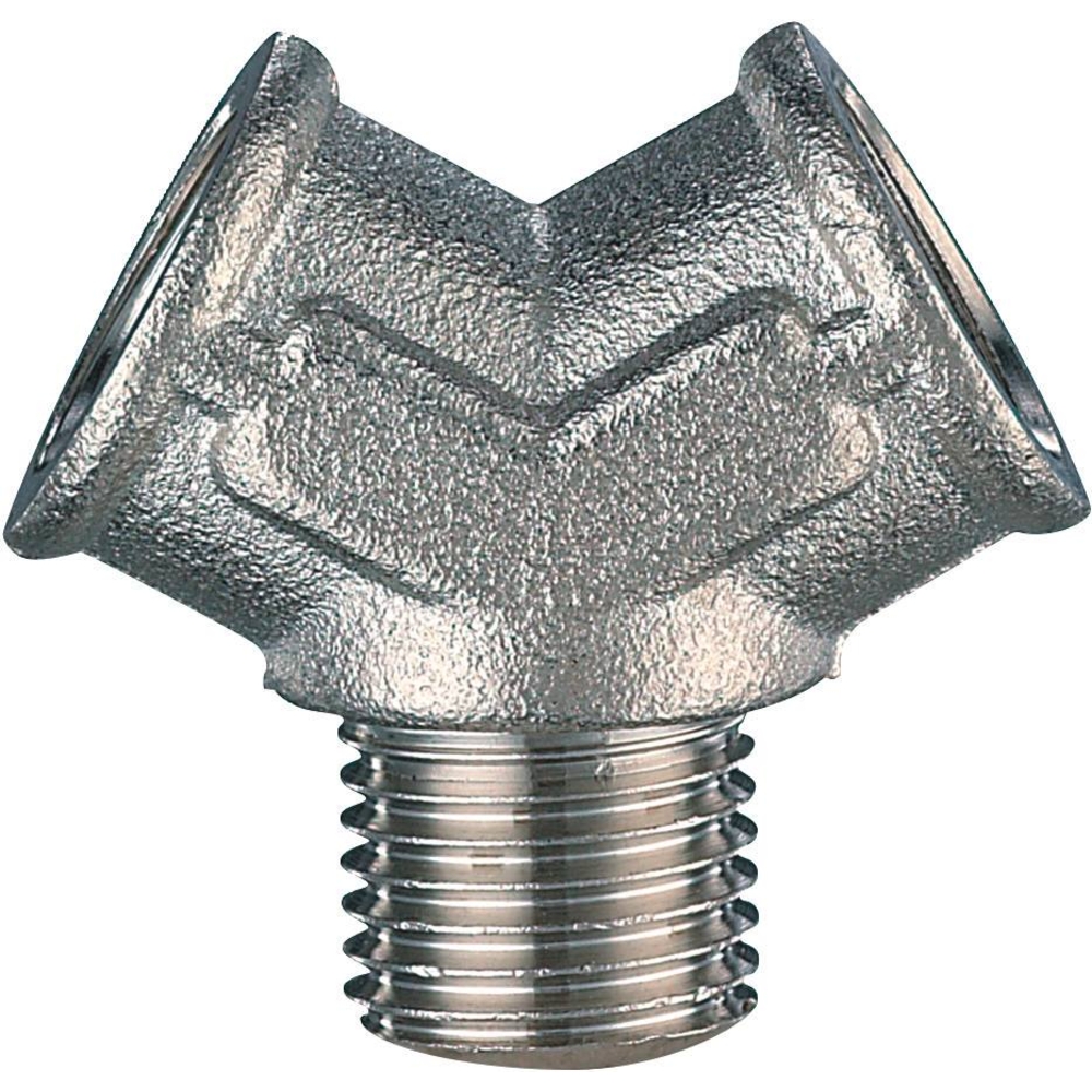 Raccord en Y mâle 1/4" et 2 femelles 1/4" ANI - 06556