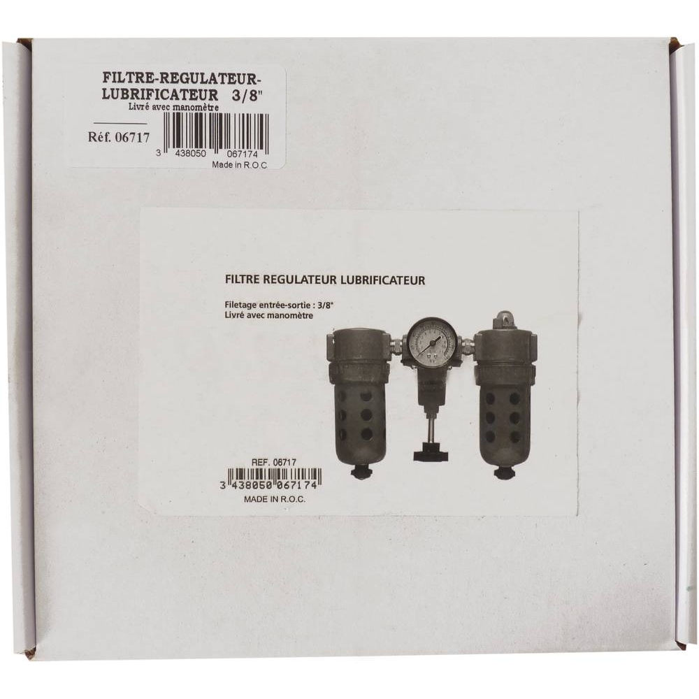 Filtre à air/régulateur/lubrificateur femelle 3/8
