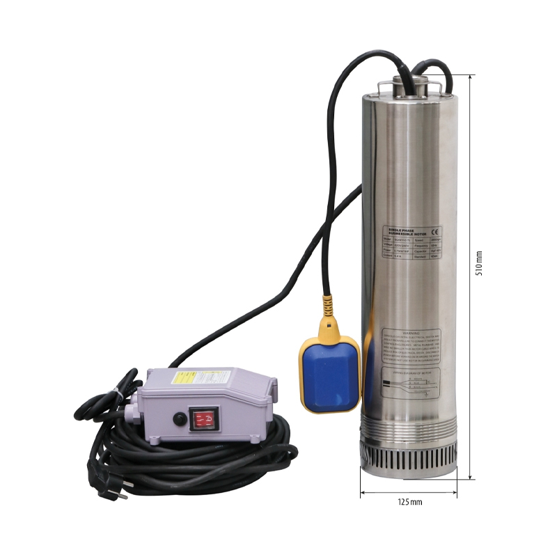 POMPE DE PROFONDEUR 750W 43M AVEC FLOTTEUR - DRAKKAR EQUIPEMENT - 08105